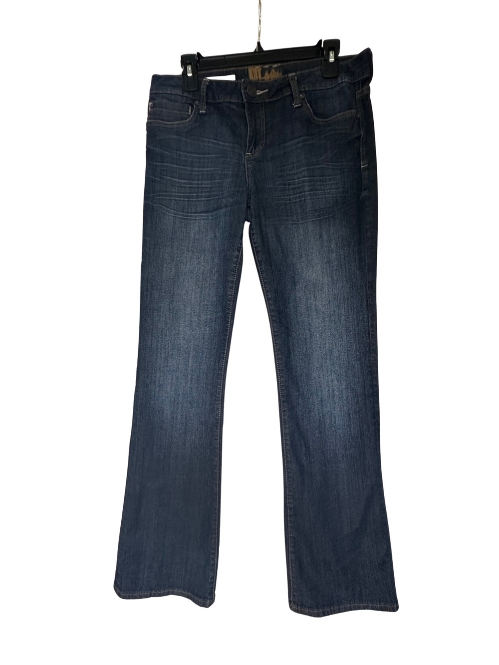 Kut from the Kloth Rachel Bootcut Jeans Size 8 Dark Wash Denim Like New Stretch